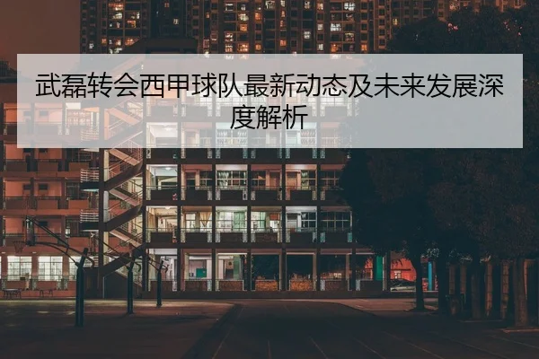 武磊转会西甲球队最新动态及未来发展深度解析